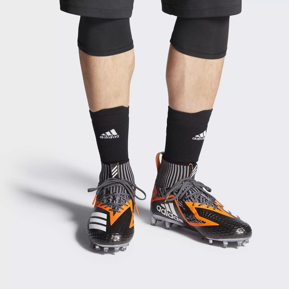 Adidas Freak Ultra Primeknit Tacos de Futbol Negros Para Hombre (MX-98203)
